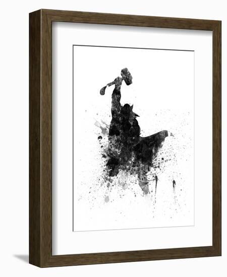 Thor Watercolor I-Jack Hunter-Framed Art Print