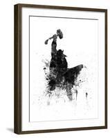 Thor Watercolor I-Jack Hunter-Framed Art Print