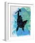 Thor Watercolor-Jack Hunter-Framed Art Print