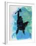 Thor Watercolor-Jack Hunter-Framed Art Print