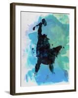 Thor Watercolor-Jack Hunter-Framed Art Print