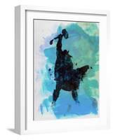 Thor Watercolor-Jack Hunter-Framed Art Print