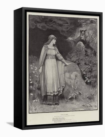 Thora of Rimol-George Sheridan Knowles-Framed Stretched Canvas