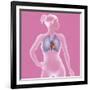 Thorax, Anatomy-Caroline Arquevaux-Framed Giclee Print