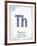 Thorium-Kimberly Allen-Framed Art Print