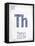 Thorium-Kimberly Allen-Framed Stretched Canvas