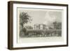 Thorndon Hall, Essex, the Seat of Lord Petre-William Henry Bartlett-Framed Giclee Print