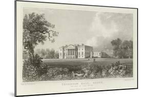 Thorndon Hall, Essex, the Seat of Lord Petre-William Henry Bartlett-Mounted Giclee Print