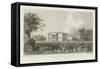 Thorndon Hall, Essex, the Seat of Lord Petre-William Henry Bartlett-Framed Stretched Canvas