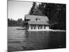 Thornewood Castle Boathouse, Lakewood, WA, 1916-Ashael Curtis-Mounted Giclee Print