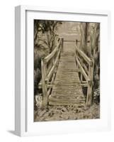 Thornham Bridge Sketch-Tim Kahane-Framed Photographic Print