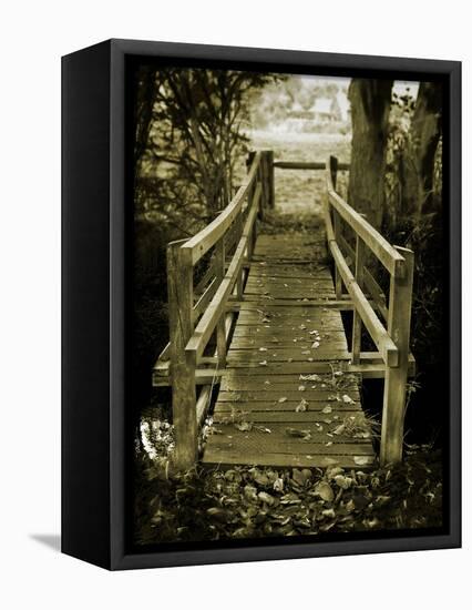 Thornham Bridge-Tim Kahane-Framed Stretched Canvas