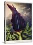 Thornton: Dragon Arum-William Ward-Stretched Canvas