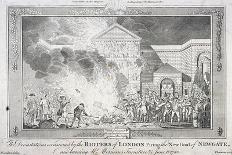 Gordon Riots, Newgate Prison, London, 1780-Thornton-Framed Giclee Print