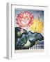 Thornton: Lotus Flower-Thomas Burke-Framed Giclee Print