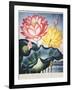 Thornton: Lotus Flower-Thomas Burke-Framed Giclee Print