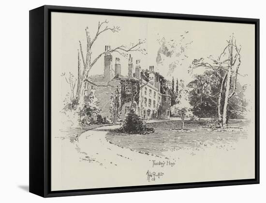 Thornton's House in Clapham-Herbert Railton-Framed Stretched Canvas