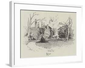 Thornton's House in Clapham-Herbert Railton-Framed Giclee Print
