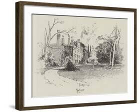 Thornton's House in Clapham-Herbert Railton-Framed Giclee Print