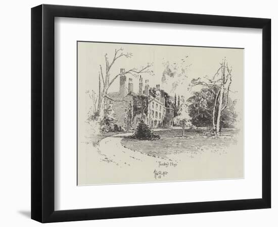 Thornton's House in Clapham-Herbert Railton-Framed Giclee Print