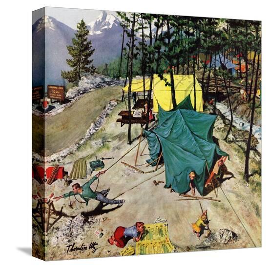 Stretched Canvas Print, , large