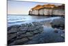 Thornwick Bay at Sunset-Mark Sunderland-Mounted Photographic Print