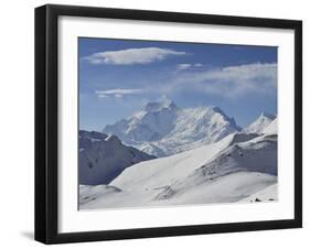 Thorong La (Thorung La), Pass at 5416m, Annapurna Conservation Area, Gandaki, Pashchimanchal, Nepal-Jochen Schlenker-Framed Photographic Print