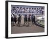 Thoroughbred Horse Racing at Keenland track, Lexington, Kentucky, USA-Adam Jones-Framed Photographic Print