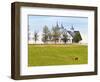 Thoroughbred Horses Grazing, Manchester Horse Farm, Lexington, Kentucky, Usa-Adam Jones-Framed Photographic Print