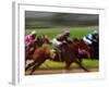 Thoroughbred Horses Racing at Keeneland Race Track, Lexington, Kentucky, USA-Adam Jones-Framed Photographic Print