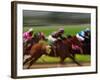 Thoroughbred Horses Racing at Keeneland Race Track, Lexington, Kentucky, USA-Adam Jones-Framed Photographic Print