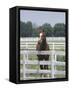 Thoroughbred Race Horse, Kentucky Horse Park, Lexington, Kentucky, USA-Adam Jones-Framed Stretched Canvas