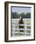 Thoroughbred Race Horse, Kentucky Horse Park, Lexington, Kentucky, USA-Adam Jones-Framed Photographic Print