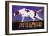 Thoroughbreds, Long Island Kennels-null-Framed Art Print