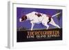 Thoroughbreds, Long Island Kennels-null-Framed Art Print