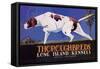 Thoroughbreds, Long Island Kennels-null-Framed Stretched Canvas