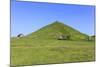 Thorpe Cloud, a Conical Hill with Hawthorns in Blossom and Barn, Dovedale-Eleanor Scriven-Mounted Photographic Print