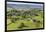 Thorpe Village, Elevated View from Thorpe Cloud, Spring, Near Dovedale, Peak District-Eleanor Scriven-Framed Photographic Print