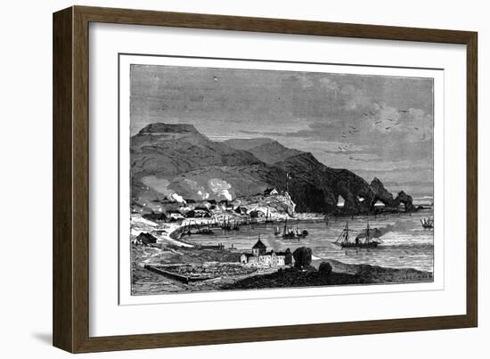 Thorshavn, the Capital of the Faroe Islands, C1890-null-Framed Giclee Print