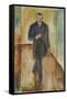 Thorvald Lochen, 1918 (Oil on Canvas)-Edvard Munch-Framed Stretched Canvas