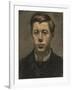 Thorvald Torgersen, 1882 (Oil on Cardboard)-Edvard Munch-Framed Giclee Print