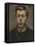 Thorvald Torgersen, 1882 (Oil on Cardboard)-Edvard Munch-Framed Stretched Canvas