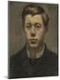 Thorvald Torgersen, 1882 (Oil on Cardboard)-Edvard Munch-Mounted Giclee Print