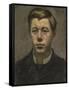 Thorvald Torgersen, 1882 (Oil on Cardboard)-Edvard Munch-Framed Stretched Canvas