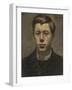 Thorvald Torgersen, 1882 (Oil on Cardboard)-Edvard Munch-Framed Giclee Print