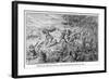 Thorwald Erikson's Battle with the Indians, About Ad 1003-null-Framed Giclee Print