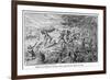 Thorwald Erikson's Battle with the Indians, About Ad 1003-null-Framed Giclee Print