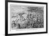 Thorwald Erikson's Battle with the Indians, About Ad 1003-null-Framed Giclee Print