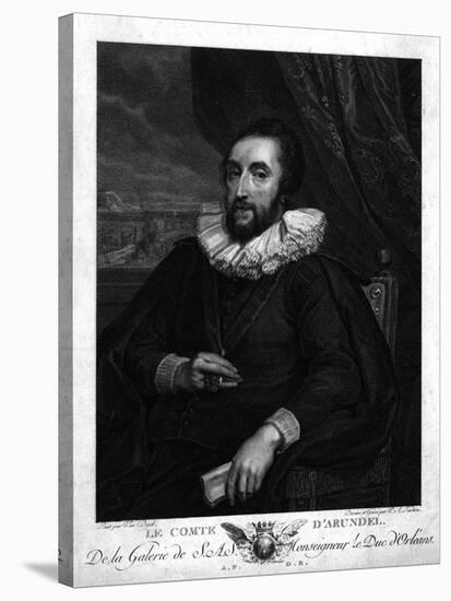 Thos Howard of Arundel-Sir Anthony Van Dyck-Stretched Canvas