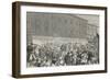 Those Arrested from Romagna Movement Being Taken to Bologna, Unification Era, Italy-null-Framed Giclee Print